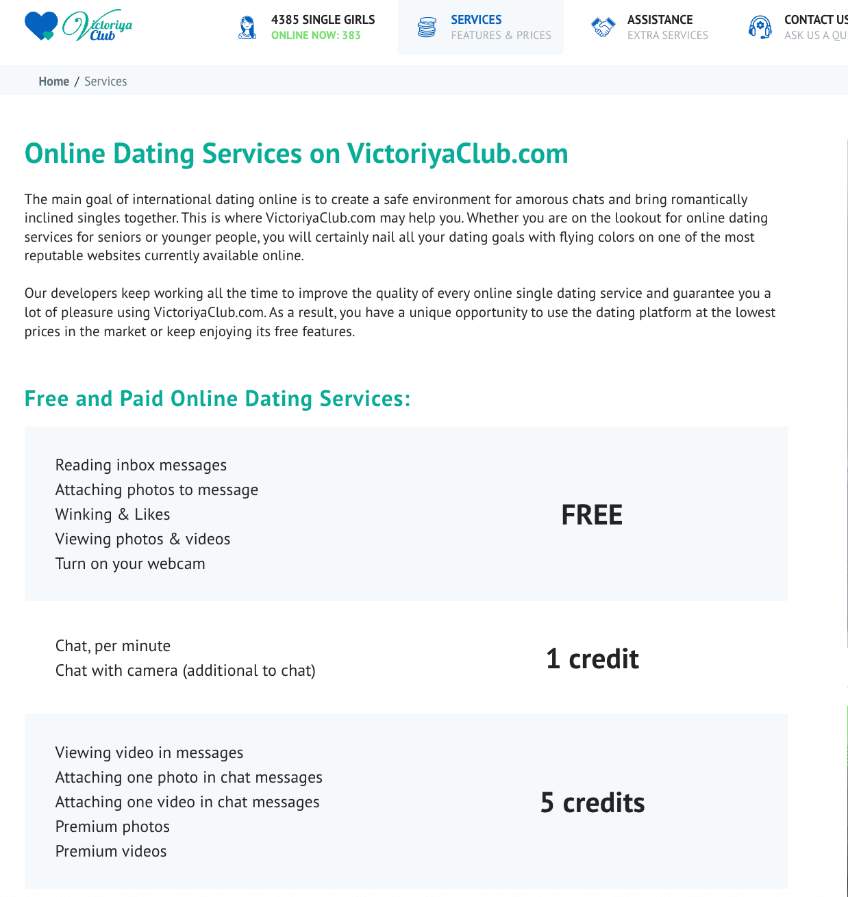 victoriyaclub dating services